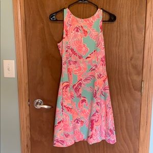 Lily Pulitzer Cove Sleeveless Fit and Flair Dress